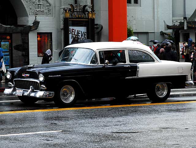 56 Chevy at the Chinese Theater, Hollywood 