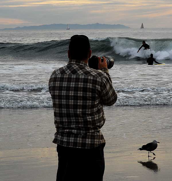 Photographer of Surfers, Venice Beach