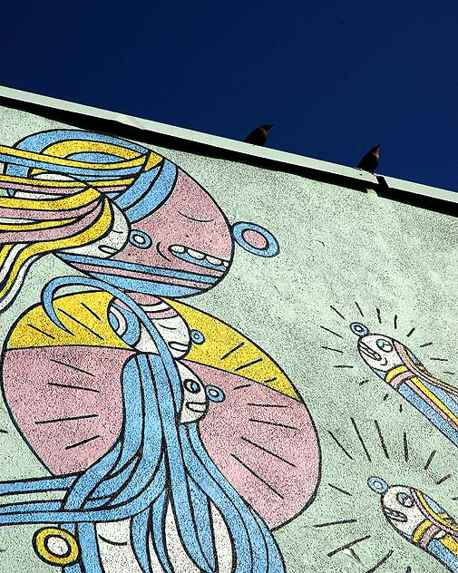 Bird Wall, Fairfax Avenue, Los Angeles