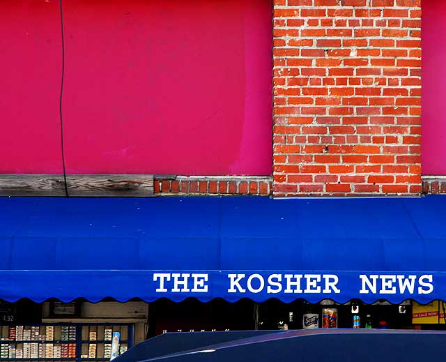 The Kosher News, in the Fairfax District, Los Angeles