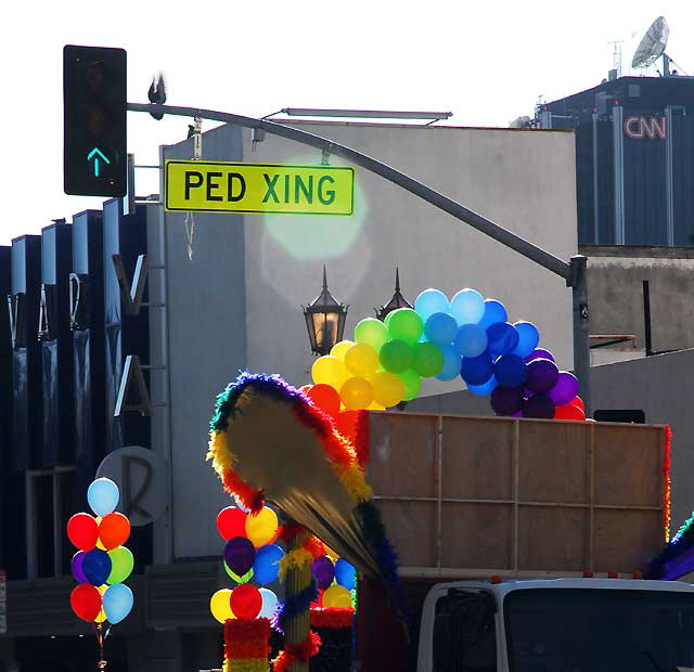 MTV filming an episode of "Warren the Ape" in front of the Ivar Theater in Hollywood on Thursday, January 14, 2010