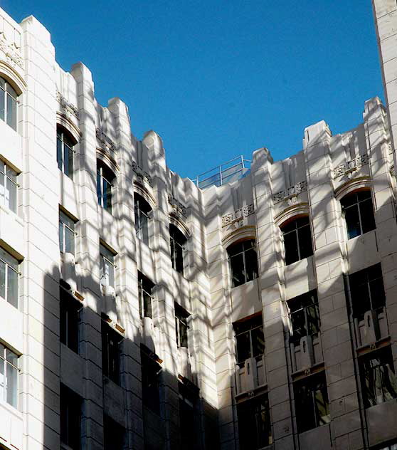 Shadows at the Equitable Building, Hollywood and Vine