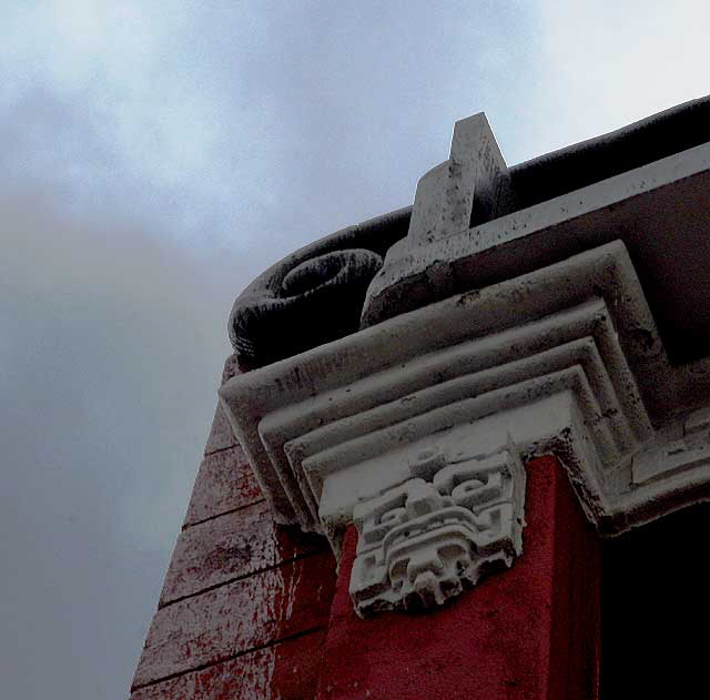 "Aztec Building" on Sunset Boulevard between Silverlake and Echo Park