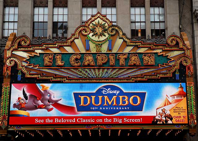 The El Capitan Theater, Hollywood Boulevard