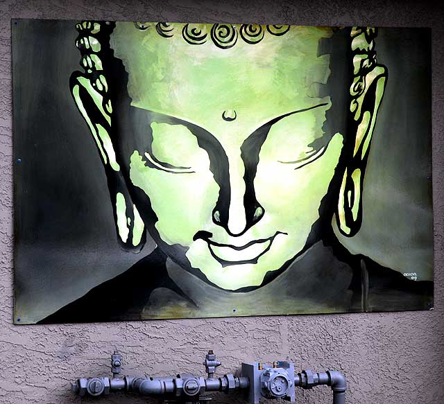 Restaurant Buddha, Sunset Boulevard at Occidental, Silverlake