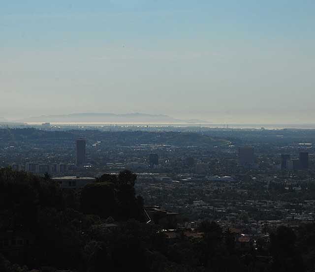 View from Mulholland Drive 