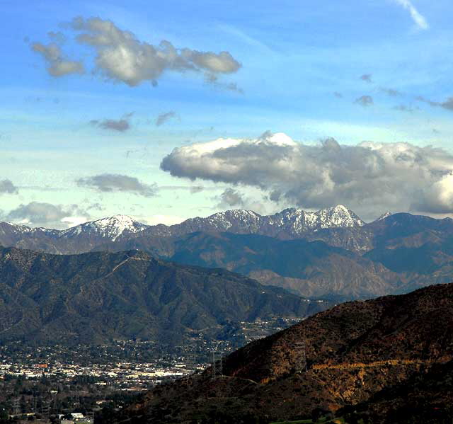 View from Mulholland Drive 