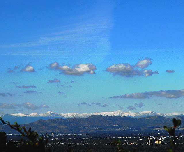 View from Mulholland Drive 