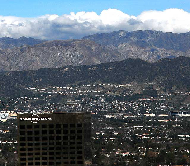 View from Mulholland Drive 