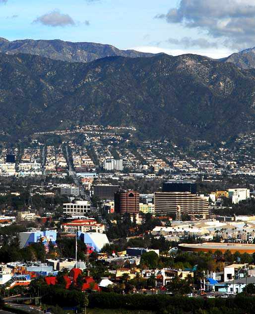 View from Mulholland Drive 