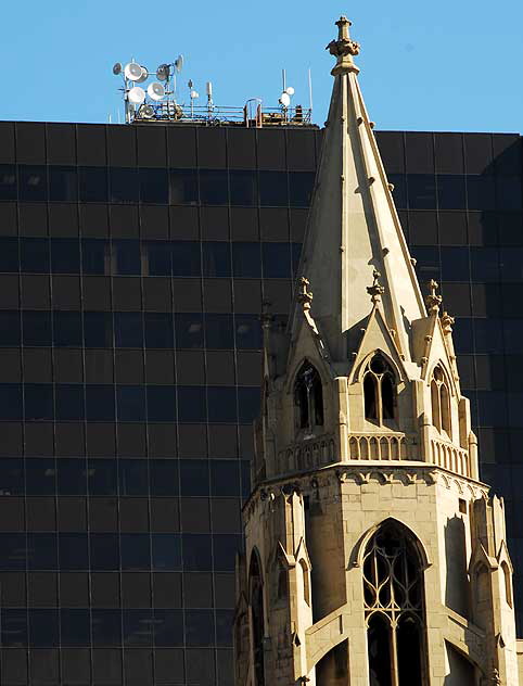 Church Steeple, mid-Wilshire, Los Angeles