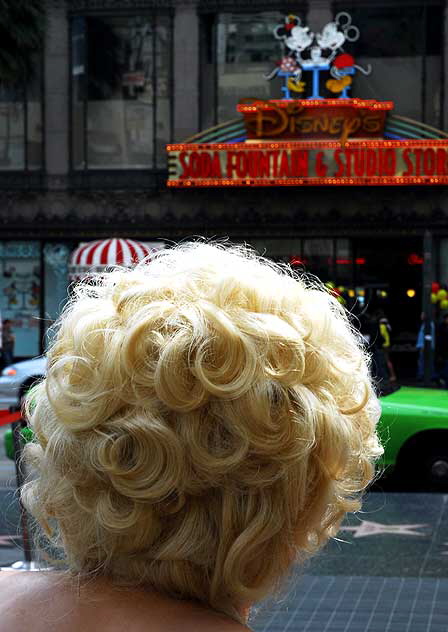 Wax Marilyn Monroe, Hollywood Boulevard