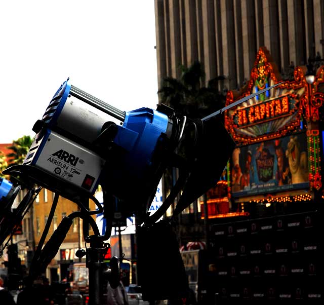 Preparing for the premiere of Garry Marshall's "Valentine's Day" at the Chinese Theater on Hollywood Boulevard on Monday, February 8, 2010