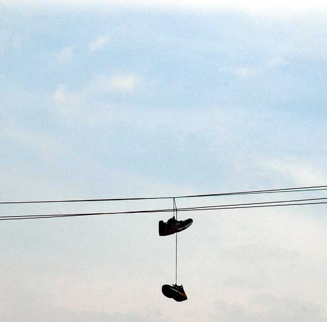 Sneakers on Wire, Hollywood