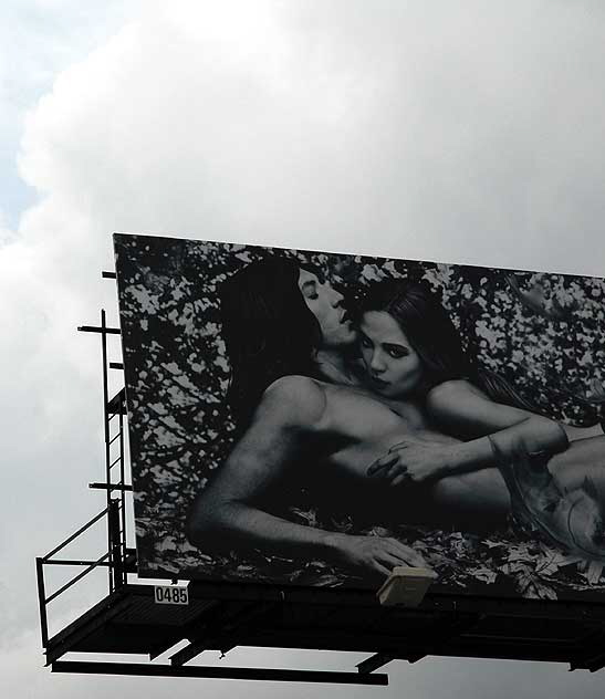 "Gypsy" billboard - La Cienega and Santa Monica Boulevard, Thursday, February 4, 2010