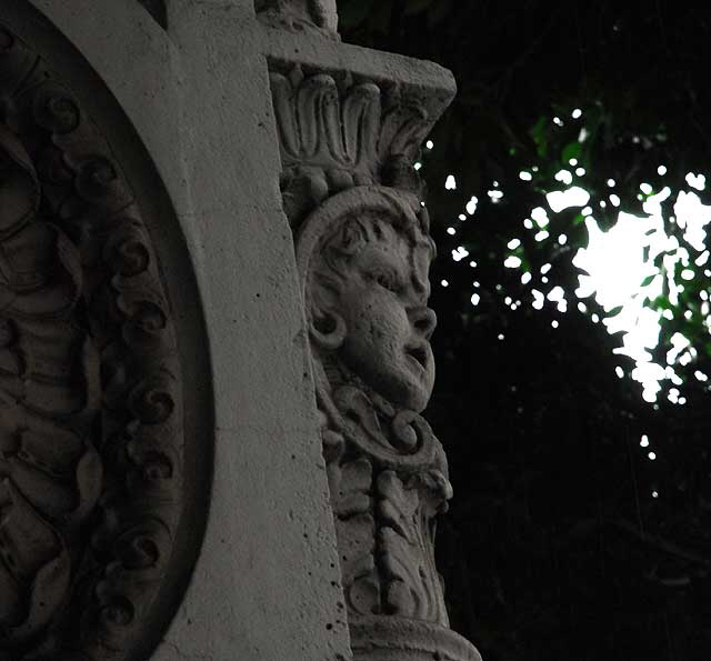 Terra Cotta detail at the Warner Pacific Theater on Hollywood Boulevard