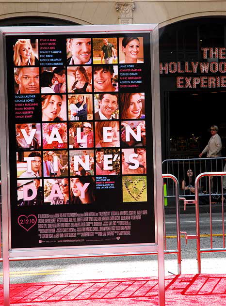 Preparing for the premiere of Garry Marshall's "Valentine's Day" at the Chinese Theater on Hollywood Boulevard on Monday, February 8, 2010