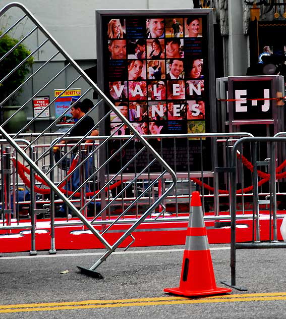 Preparing for the premiere of Garry Marshall's "Valentine's Day" at the Chinese Theater on Hollywood Boulevard on Monday, February 8, 2010