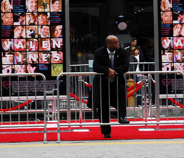 Preparing for the premiere of Garry Marshall's "Valentine's Day" at the Chinese Theater on Hollywood Boulevard on Monday, February 8, 2010