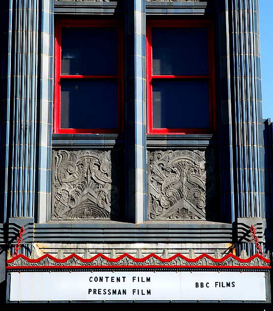 Art Deco door, Wilcox at Hollywood Boulevard