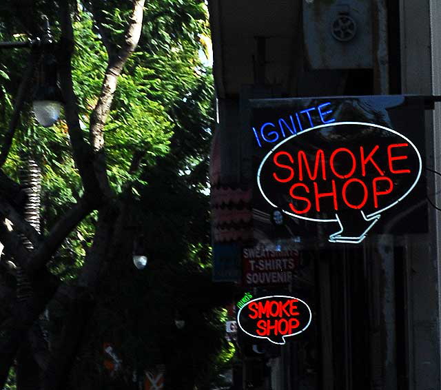 Smoke Shops, Hollywood Boulevard