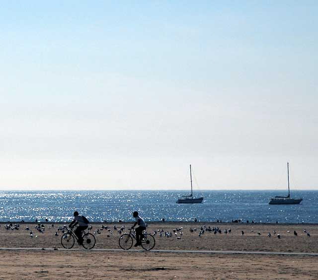 The beach at Playa Del Rey, Tuesday, February 16, 2010