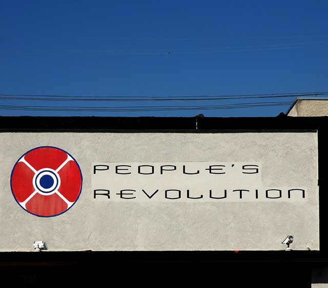 People's Revolution, Melrose Avenue east of La Brea
