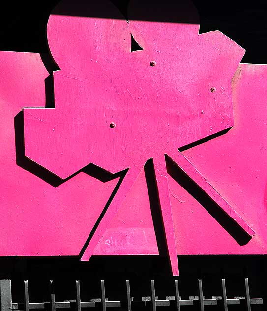 Pink Plywood Movie Camera 