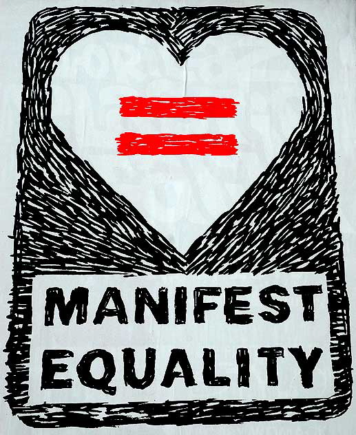 Manifest Equality poster