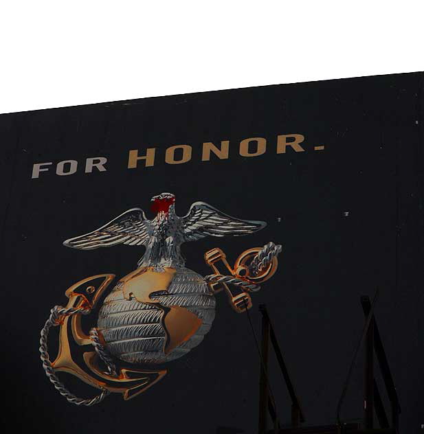 United States Marine Corps billboard, Sunset Boulevard, Hollywood