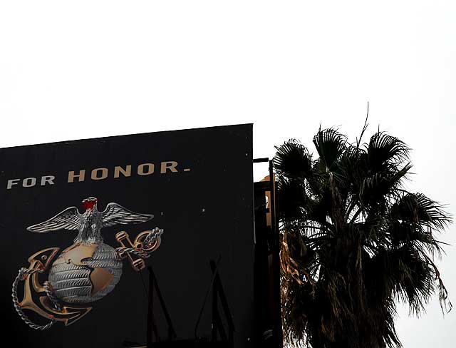 United States Marine Corps billboard, Sunset Boulevard, Hollywood