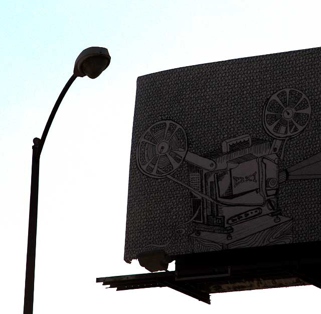 The End, Jennifer Bornstein, art billboard on Sunset Boulevard at Vista, part of "How Many Billboards: Art In Stead" - a large-scale urban art show by the MAK Center for Art and Architecture at the Schindler House - photographed on Thursday, February 25, 2010 The End, Jennifer Bornstein, art billboard on Sunset Boulevard at Vista, part of "How Many Billboards: Art In Stead" - a large-scale urban art show by the MAK Center for Art and Architecture at the Schindler House - photographed on Thursday, February 25, 2010