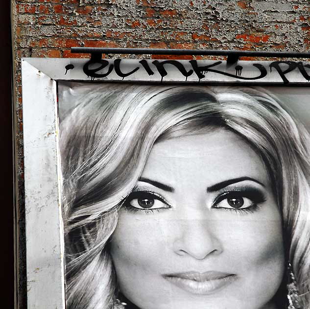 Blonde on Brick Wall Blonde on Brick Wall