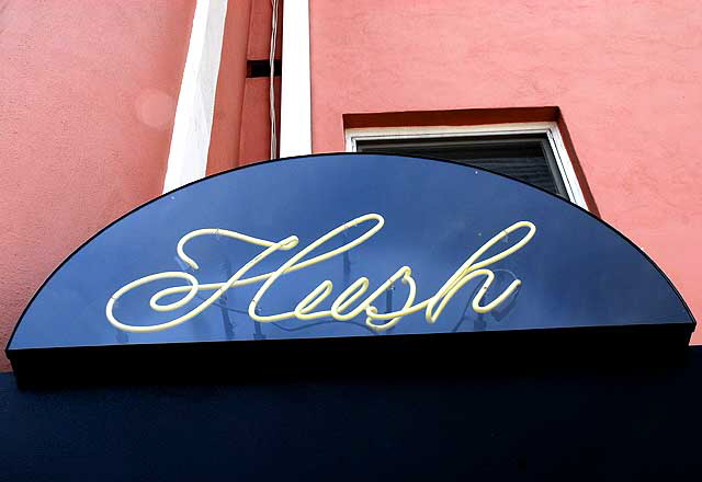 Hush Lounge, Hudson Avenue, Hollywood