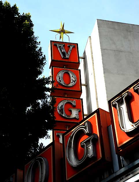The Vogue Theater, Hollywood Boulevard