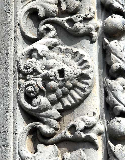 Terra Cotta Face, Hollywood Boulevard