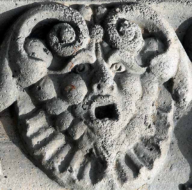 Terra Cotta Face, Hollywood Boulevard