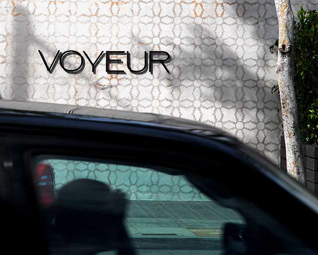 Voyeur, Santa Monica Boulevard, West Hollywood