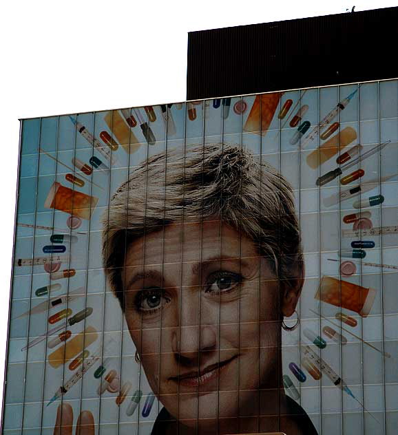 "Nurse Jackie" supergraphic, Sunset Boulevard