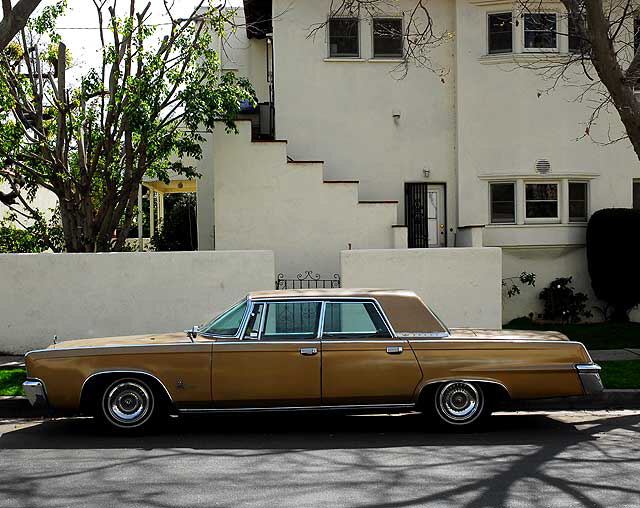 1964 Chrysler Crown Imperial parked at Detroit and First, south of Hollywood
