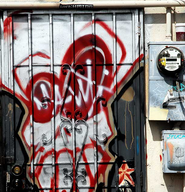 Door Face - alley behind Melrose Avenue