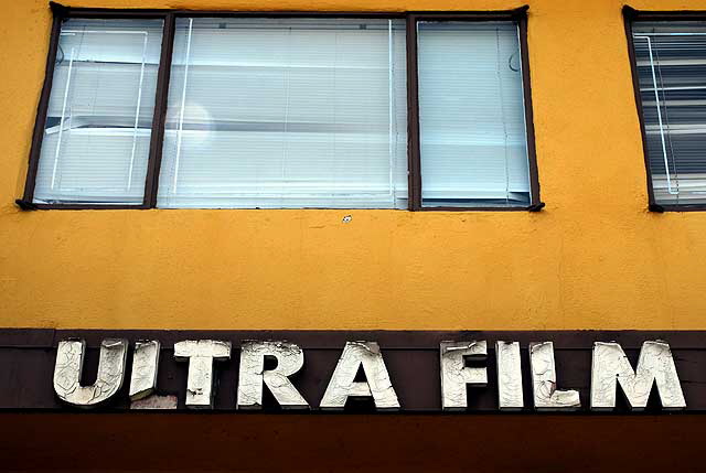 Ultra Film Services, North Fairfax Avenue, Los Angeles