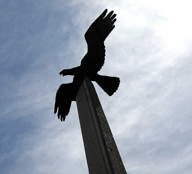 Memorial to the 1956 Hungarian Uprising at MacArthur Park, Los Angeles 