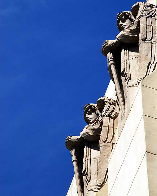 Elk's Lodge Number 99, built in 1925, now the Park Plaza Hotel - 607 South Park View, just off Wilshire Boulevard near downtown Los Angeles - the work of the Art Deco architect Claude Beelman, during the time he was a Senior Partner at the firm he co-owned, Curlett and Beelman