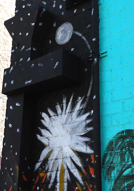 Palms, mural, 4600 block of Santa Monica Boulevard in Silverlake