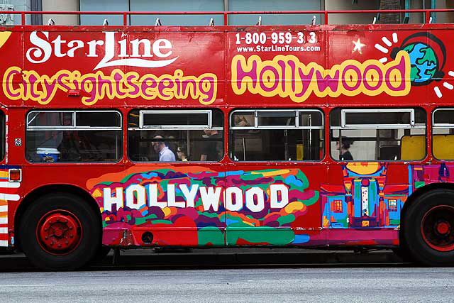 Tour Bus, Hollywood Boulevard