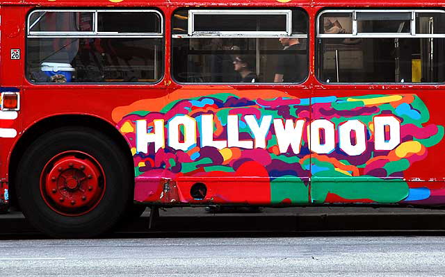 Tour Bus, Hollywood Boulevard