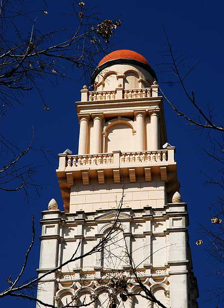 Academy of Motion Picture Arts and Sciences Fairbanks Center for Motion Picture Study (formerly City of Beverly Hills Water Treatment Plant Number 1) - architect Arthur Taylor, 1927 - 333 South La Cienega Boulevard, at Olympic, Beverly Hills