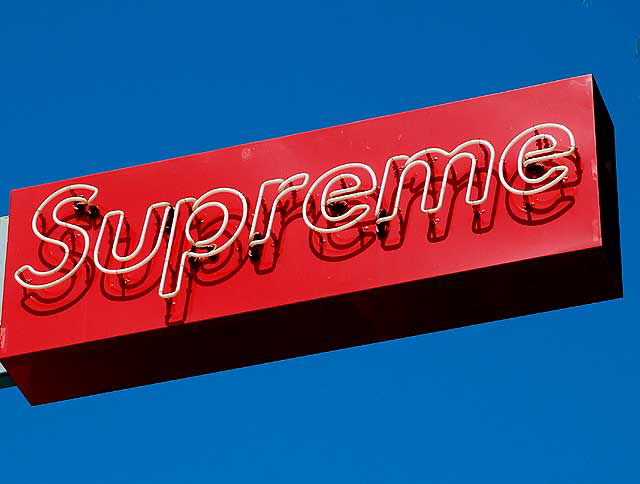 Supreme, Fairfax District, Los Angeles