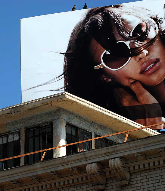 Armani billboard, Hollywood Boulevard
